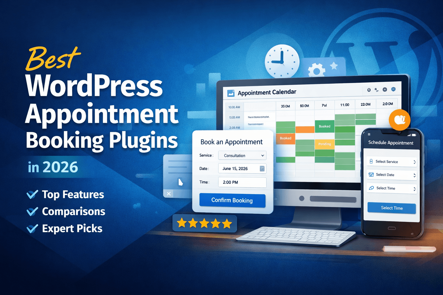 Best WordPress Appointment Booking Plugins in 2026