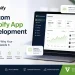 custom Shopify app development dashboard interface for ecommerce businesses