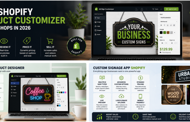 Best Shopify Product Customizer for Sign Shops in 2026