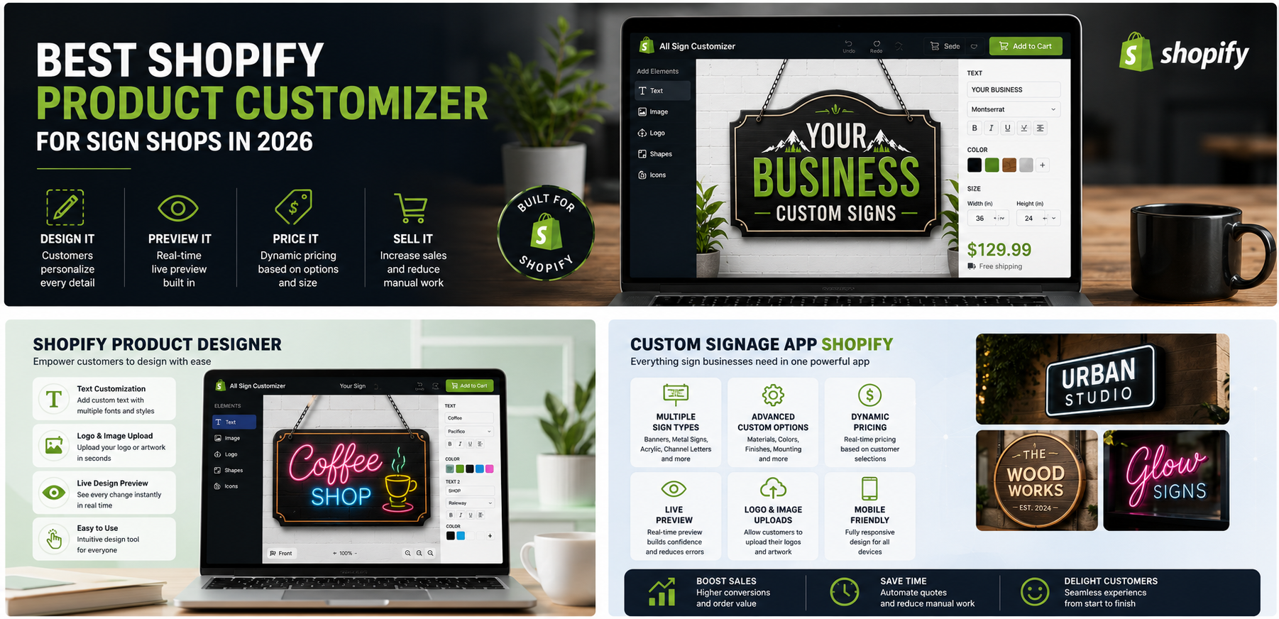 Best Shopify Product Customizer for Sign Shops in 2026